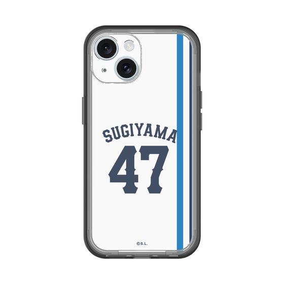 スリムプロテクションプレミアムケース［ 埼玉西武ライオンズ- #47 SUGIYAMA - ホーム ］