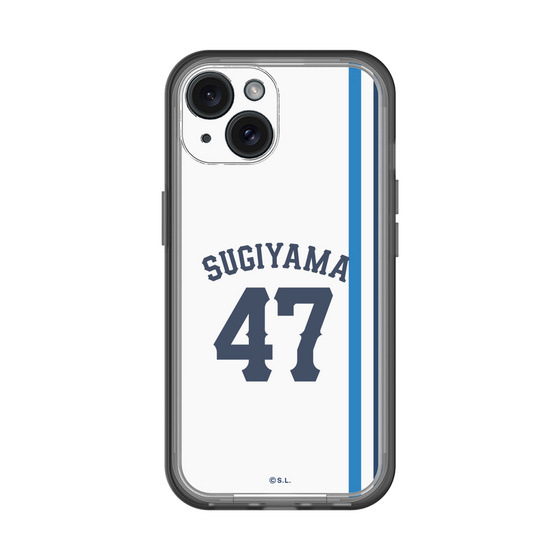 スリムプロテクションプレミアムケース［ 埼玉西武ライオンズ- #47 SUGIYAMA - ホーム ］