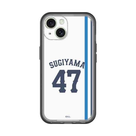 スリムプロテクションプレミアムケース［ 埼玉西武ライオンズ- #47 SUGIYAMA - ホーム ］
