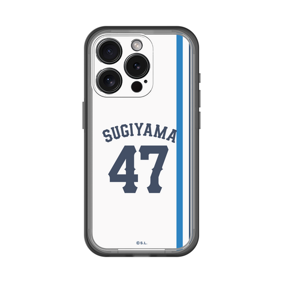 スリムプロテクションプレミアムケース［ 埼玉西武ライオンズ- #47 SUGIYAMA - ホーム ］