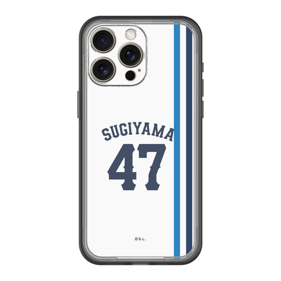 スリムプロテクションプレミアムケース［ 埼玉西武ライオンズ- #47 SUGIYAMA - ホーム ］