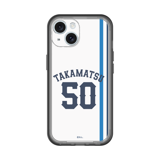 スリムプロテクションプレミアムケース［ 埼玉西武ライオンズ- #50 TAKAMATSU - ホーム ］