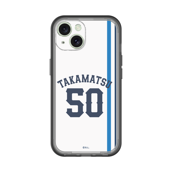 スリムプロテクションプレミアムケース［ 埼玉西武ライオンズ- #50 TAKAMATSU - ホーム ］