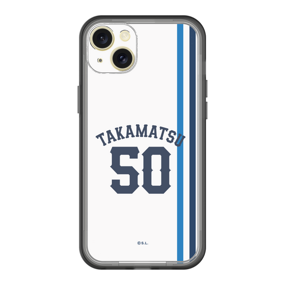 スリムプロテクションプレミアムケース［ 埼玉西武ライオンズ- #50 TAKAMATSU - ホーム ］