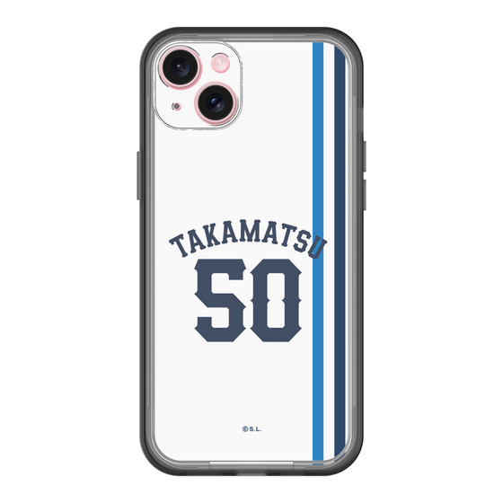 スリムプロテクションプレミアムケース［ 埼玉西武ライオンズ- #50 TAKAMATSU - ホーム ］
