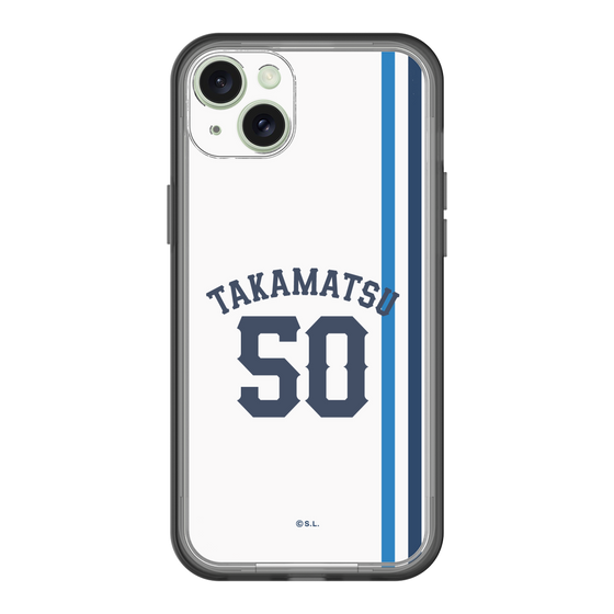 スリムプロテクションプレミアムケース［ 埼玉西武ライオンズ- #50 TAKAMATSU - ホーム ］