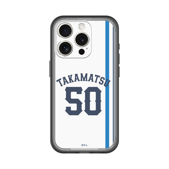 スリムプロテクションプレミアムケース［ 埼玉西武ライオンズ- #50 TAKAMATSU - ホーム ］