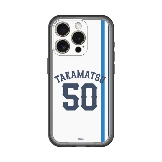 スリムプロテクションプレミアムケース［ 埼玉西武ライオンズ- #50 TAKAMATSU - ホーム ］