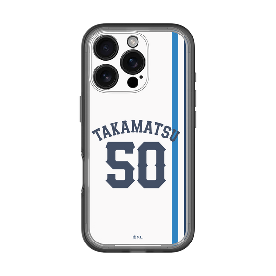 スリムプロテクションプレミアムケース［ 埼玉西武ライオンズ- #50 TAKAMATSU - ホーム ］