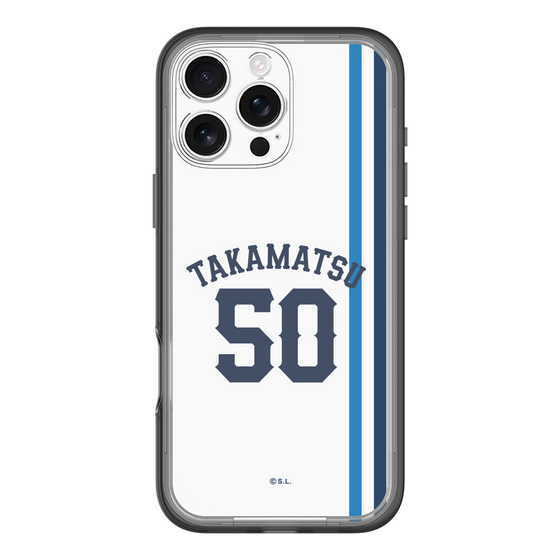 スリムプロテクションプレミアムケース［ 埼玉西武ライオンズ- #50 TAKAMATSU - ホーム ］