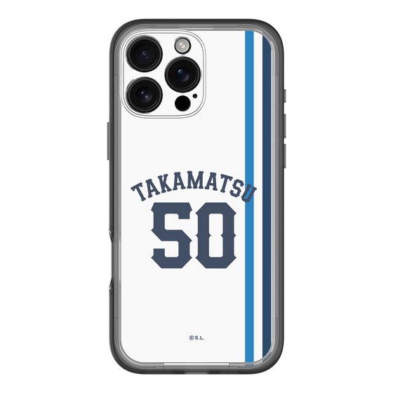スリムプロテクションプレミアムケース［ 埼玉西武ライオンズ- #50 TAKAMATSU - ホーム ］