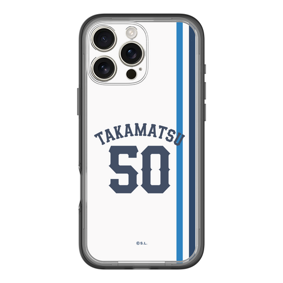 スリムプロテクションプレミアムケース［ 埼玉西武ライオンズ- #50 TAKAMATSU - ホーム ］