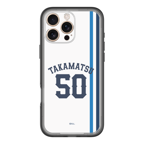 スリムプロテクションプレミアムケース［ 埼玉西武ライオンズ- #50 TAKAMATSU - ホーム ］