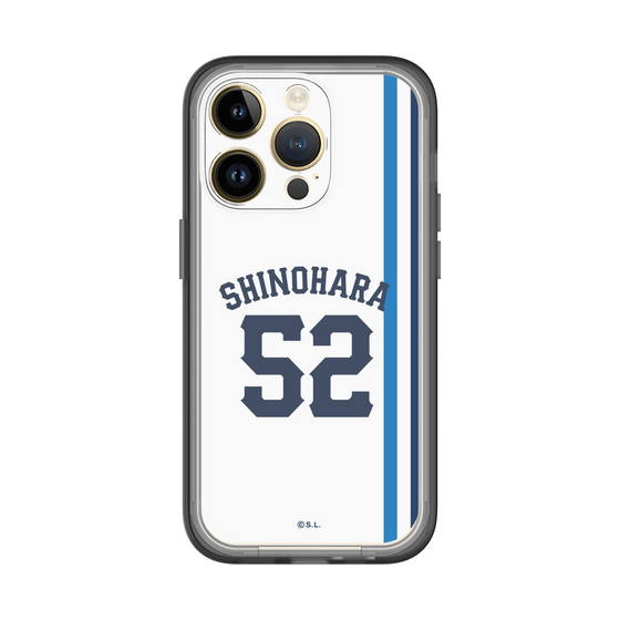 スリムプロテクションプレミアムケース［ 埼玉西武ライオンズ- #52 SHINOHARA - ホーム ］
