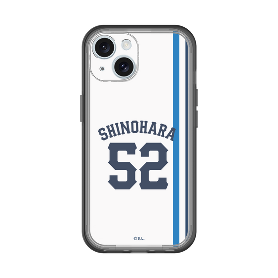 スリムプロテクションプレミアムケース［ 埼玉西武ライオンズ- #52 SHINOHARA - ホーム ］