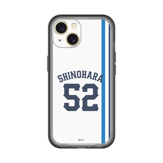 スリムプロテクションプレミアムケース［ 埼玉西武ライオンズ- #52 SHINOHARA - ホーム ］