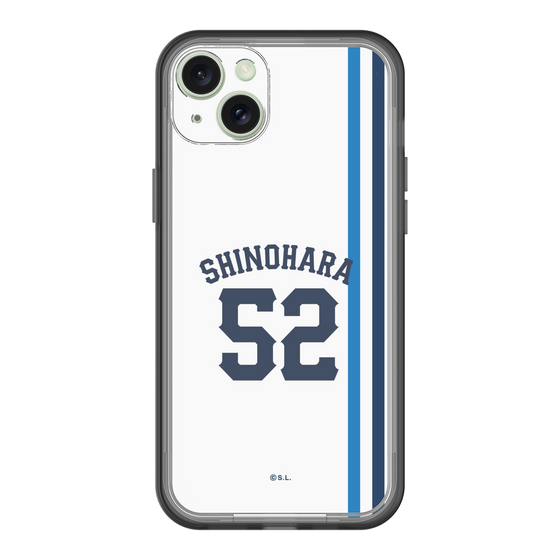 スリムプロテクションプレミアムケース［ 埼玉西武ライオンズ- #52 SHINOHARA - ホーム ］