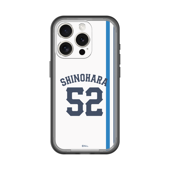 スリムプロテクションプレミアムケース［ 埼玉西武ライオンズ- #52 SHINOHARA - ホーム ］