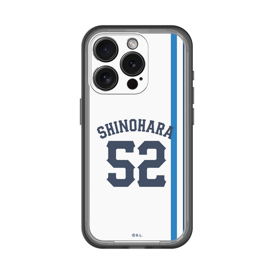 スリムプロテクションプレミアムケース［ 埼玉西武ライオンズ- #52 SHINOHARA - ホーム ］