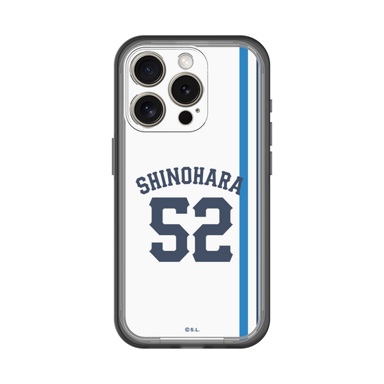 スリムプロテクションプレミアムケース［ 埼玉西武ライオンズ- #52 SHINOHARA - ホーム ］