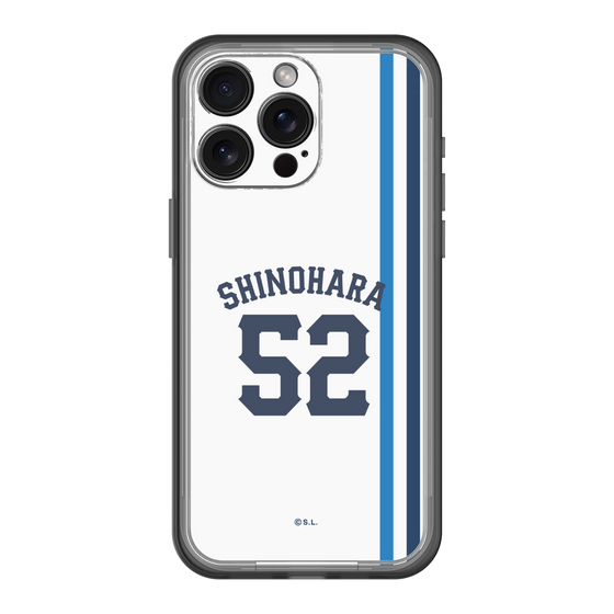 スリムプロテクションプレミアムケース［ 埼玉西武ライオンズ- #52 SHINOHARA - ホーム ］