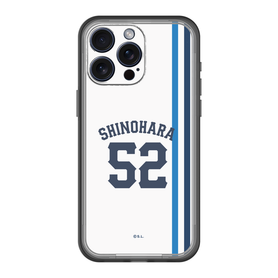 スリムプロテクションプレミアムケース［ 埼玉西武ライオンズ- #52 SHINOHARA - ホーム ］