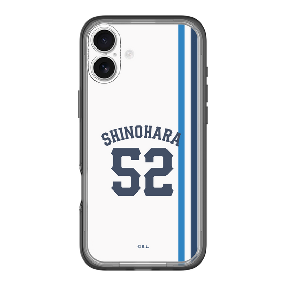 スリムプロテクションプレミアムケース［ 埼玉西武ライオンズ- #52 SHINOHARA - ホーム ］