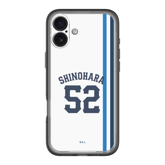 スリムプロテクションプレミアムケース［ 埼玉西武ライオンズ- #52 SHINOHARA - ホーム ］
