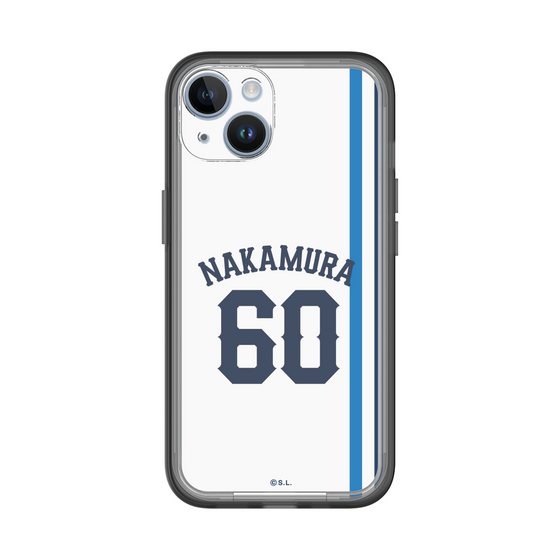 スリムプロテクションプレミアムケース［ 埼玉西武ライオンズ- #60 NAKAMURA - ホーム ］