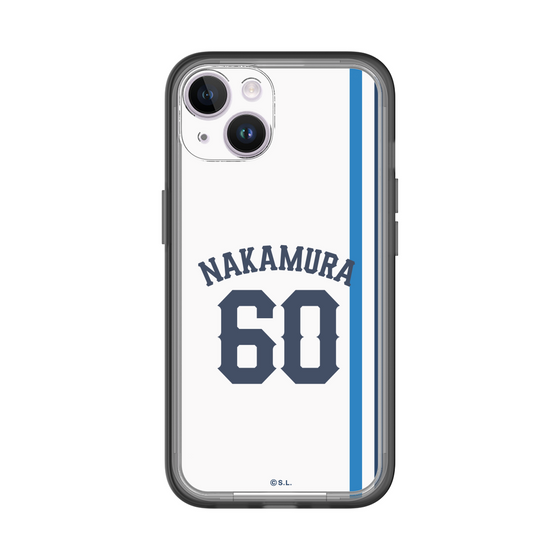 スリムプロテクションプレミアムケース［ 埼玉西武ライオンズ- #60 NAKAMURA - ホーム ］