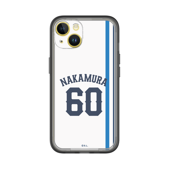 スリムプロテクションプレミアムケース［ 埼玉西武ライオンズ- #60 NAKAMURA - ホーム ］
