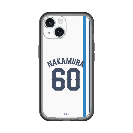 スリムプロテクションプレミアムケース［ 埼玉西武ライオンズ- #60 NAKAMURA - ホーム ］