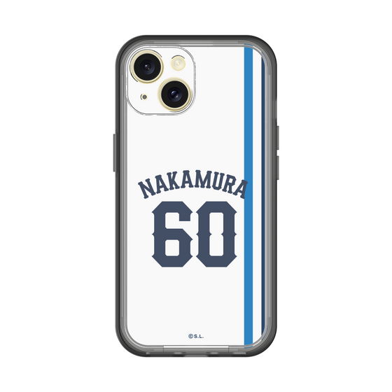 スリムプロテクションプレミアムケース［ 埼玉西武ライオンズ- #60 NAKAMURA - ホーム ］