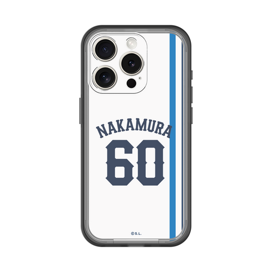 スリムプロテクションプレミアムケース［ 埼玉西武ライオンズ- #60 NAKAMURA - ホーム ］