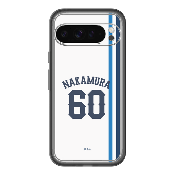 スリムプロテクションプレミアムケース［ 埼玉西武ライオンズ- #60 NAKAMURA - ホーム ］