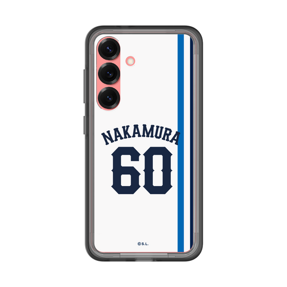 スリムプロテクションプレミアムケース［ 埼玉西武ライオンズ- #60 NAKAMURA - ホーム ］