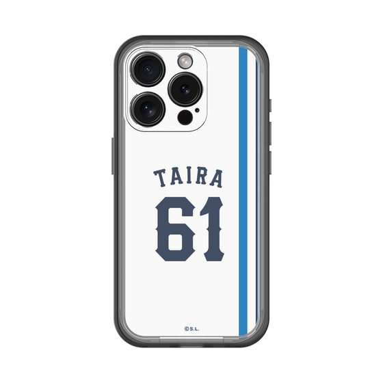 スリムプロテクションプレミアムケース［ 埼玉西武ライオンズ- #61 TAIRA - ホーム ］