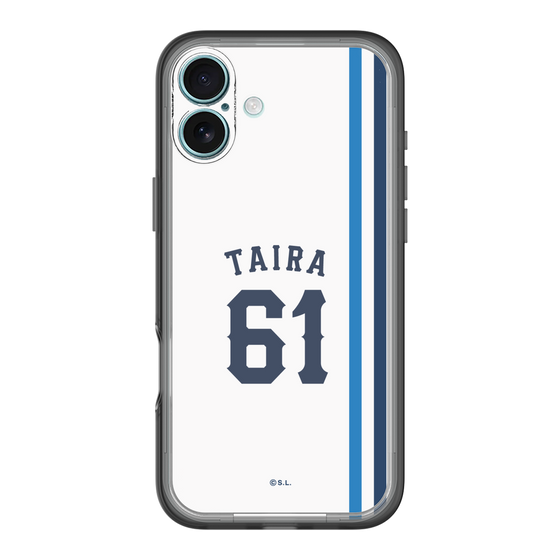 スリムプロテクションプレミアムケース［ 埼玉西武ライオンズ- #61 TAIRA - ホーム ］