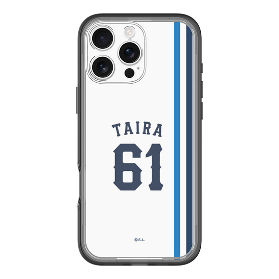 スリムプロテクションプレミアムケース［ 埼玉西武ライオンズ- #61 TAIRA - ホーム ］