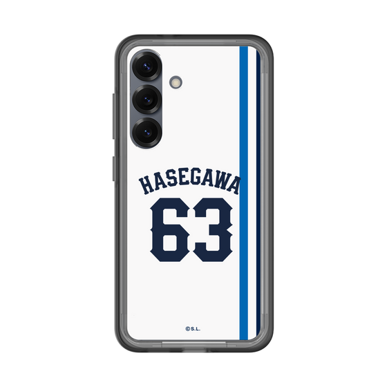 スリムプロテクションプレミアムケース［ 埼玉西武ライオンズ- #63 HASEGAWA - ホーム ］