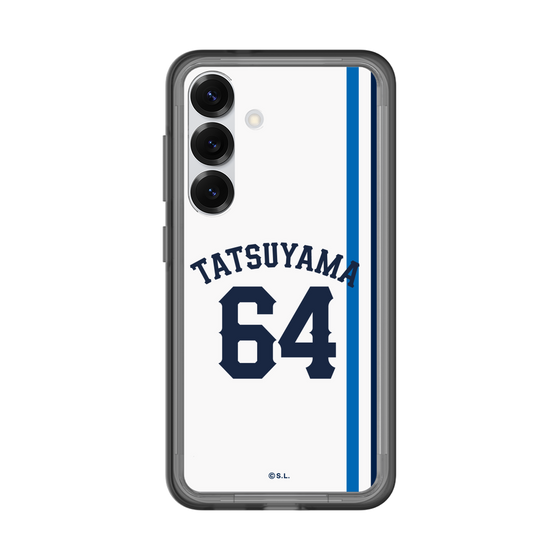 スリムプロテクションプレミアムケース［ 埼玉西武ライオンズ- #64 TATSUYAMA - ホーム ］
