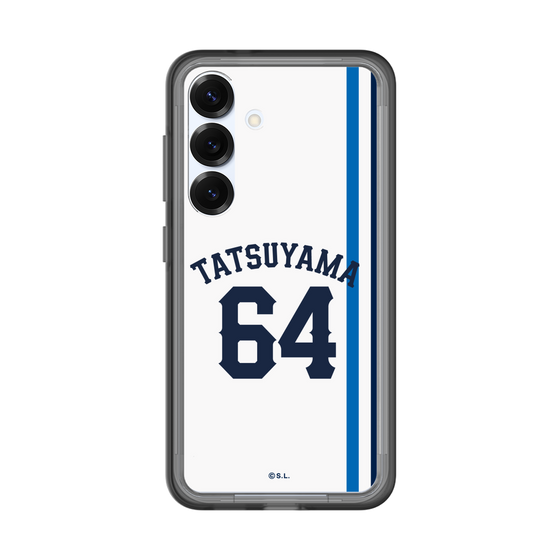 スリムプロテクションプレミアムケース［ 埼玉西武ライオンズ- #64 TATSUYAMA - ホーム ］