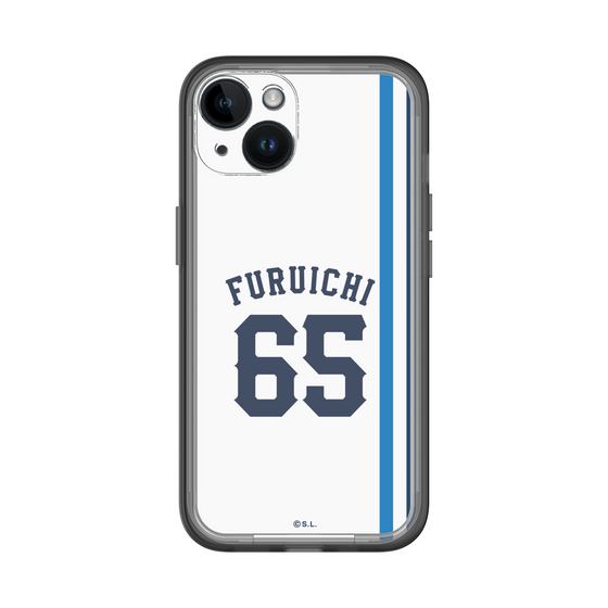 スリムプロテクションプレミアムケース［ 埼玉西武ライオンズ- #65 FURUICHI - ホーム ］