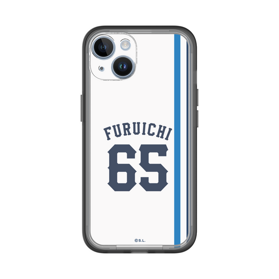 スリムプロテクションプレミアムケース［ 埼玉西武ライオンズ- #65 FURUICHI - ホーム ］