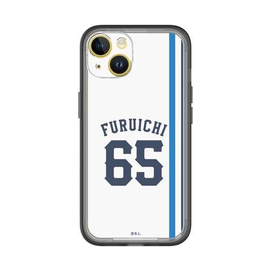 スリムプロテクションプレミアムケース［ 埼玉西武ライオンズ- #65 FURUICHI - ホーム ］