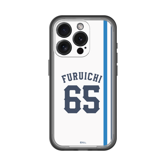 スリムプロテクションプレミアムケース［ 埼玉西武ライオンズ- #65 FURUICHI - ホーム ］