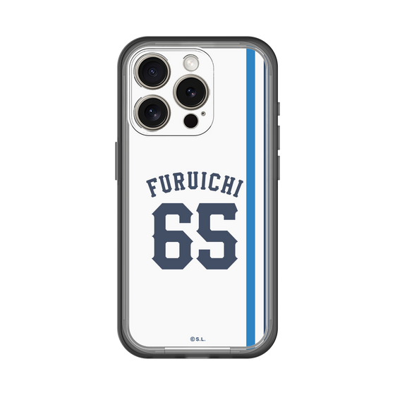 スリムプロテクションプレミアムケース［ 埼玉西武ライオンズ- #65 FURUICHI - ホーム ］