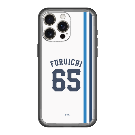 スリムプロテクションプレミアムケース［ 埼玉西武ライオンズ- #65 FURUICHI - ホーム ］