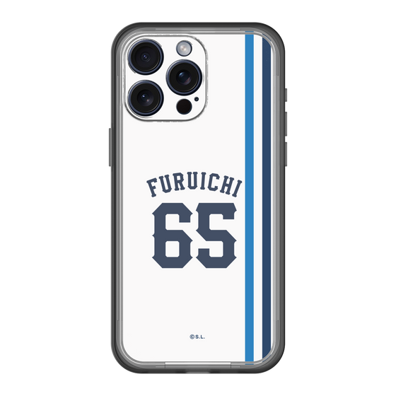 スリムプロテクションプレミアムケース［ 埼玉西武ライオンズ- #65 FURUICHI - ホーム ］