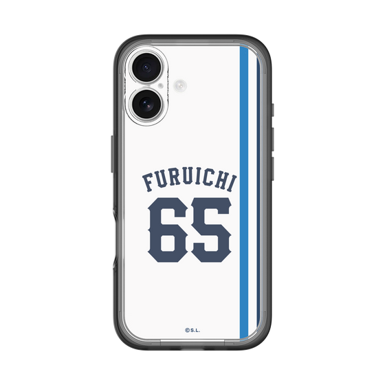 スリムプロテクションプレミアムケース［ 埼玉西武ライオンズ- #65 FURUICHI - ホーム ］
